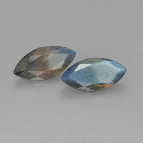 Labradorite naturale blu da  ct, trasparente, trasparente/traslucido