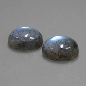 Labradorite naturale blu da  ct, taglio ovale, traslucido