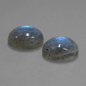 Labradorite naturale blu da  ct, taglio ovale, traslucido