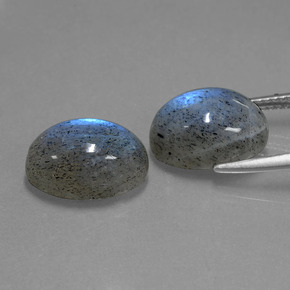 Labradorite naturale blu da  ct, taglio ovale, traslucido