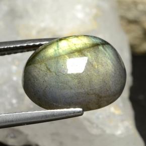 Labradorite Multicolore naturale da 8.44 ct, Taglio ovale, Traslucido