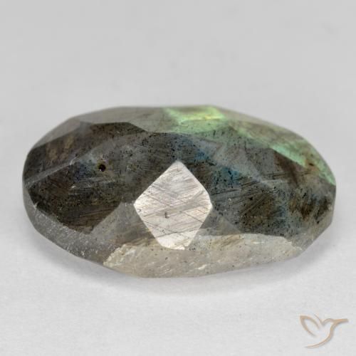 Labradorite Multicolore naturale da 11.45 ct, Ovale, Traslucido