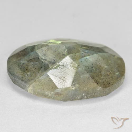 Labradorite Multicolore naturale da 10.67 ct, Ovale, Traslucido