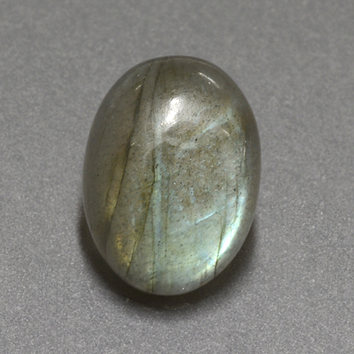 Labradorite Multicolore naturale da 10.83 ct, Taglio ovale, Traslucido