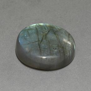 Labradorite Multicolore naturale da 29.07 ct, Taglio rotondo, Traslucido