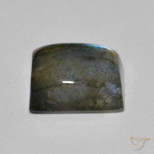 Labradorite Multicolore naturale da 2.20 ct, Taglio a baguette, Traslucido