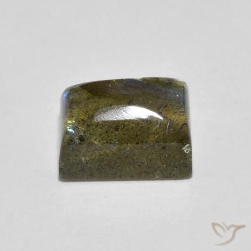 Labradorite Multicolore naturale da 2.02 ct, Taglio a baguette, Trasparente
