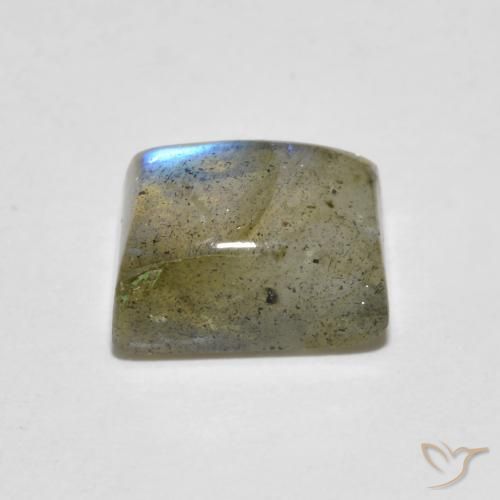 Labradorite Multicolore naturale da 2.21 ct, Taglio a baguette, Trasparente
