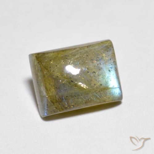 Labradorite Multicolore naturale da 2.12 ct, Taglio a baguette, Trasparente