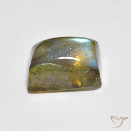 Labradorite Multicolore naturale da 2.25 ct, Taglio a baguette, Trasparente