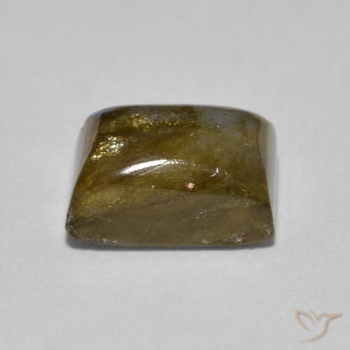 Labradorite Multicolore naturale da 2.04 ct, Taglio a baguette, Traslucido
