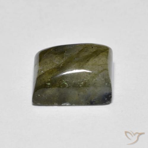 Labradorite Multicolore naturale da 2.30 ct, Taglio a baguette, Traslucido