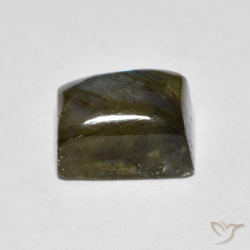 Labradorite Multicolore naturale da 2.64 ct, Taglio a baguette, Traslucido