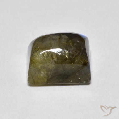 Labradorite Multicolore naturale da 2.69 ct, Taglio a baguette, Traslucido