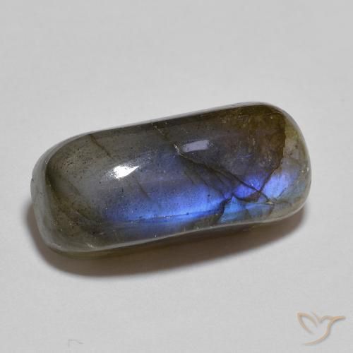 Labradorite Multicolore naturale da 10.31 ct, Cuscino, Traslucido
