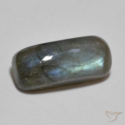 Labradorite Multicolore naturale da 9.58 ct, Cuscino, Traslucido