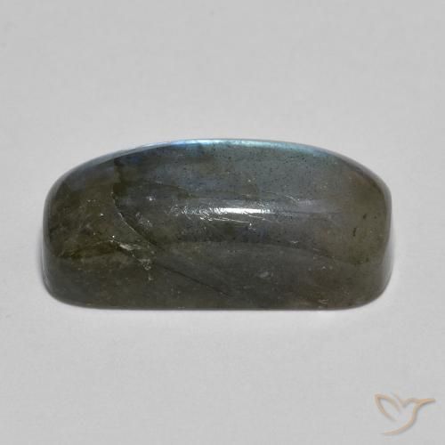 Labradorite Multicolore naturale da 9.58 ct, Cuscino, Traslucido