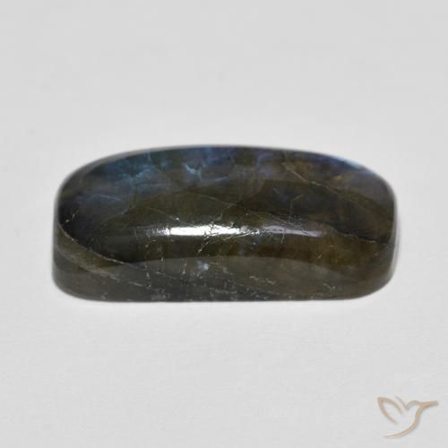 Labradorite Multicolore naturale da 7.16 ct, Cuscino, Traslucido
