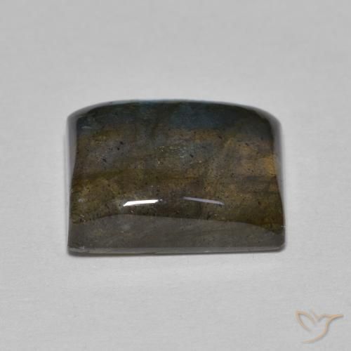 Labradorite Multicolore naturale da 5.45 ct, Taglio a baguette, Traslucido