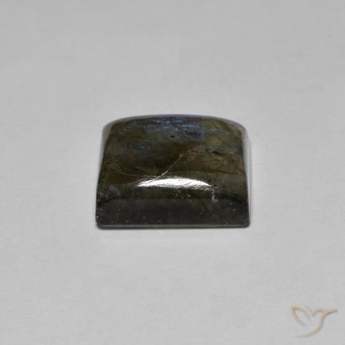 Labradorite Multicolore naturale da 6.73 ct, Taglio a baguette, Traslucido
