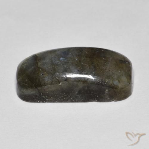 Labradorite Multicolore naturale da 8.10 ct, Cuscino, Traslucido