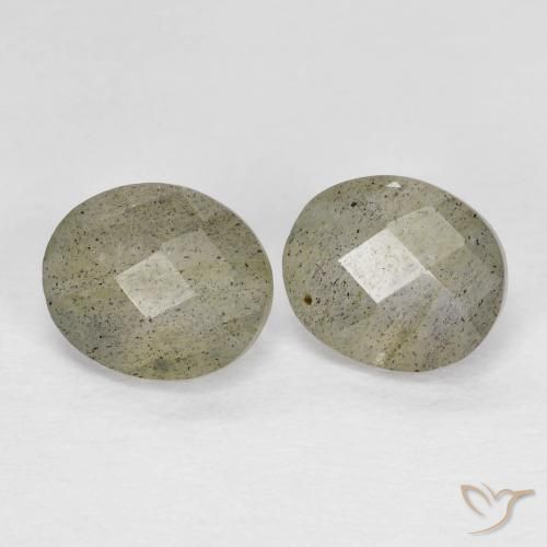 Gemme di Labradorite Multicolore naturale da 2.15 ct, Ovale, Traslucido