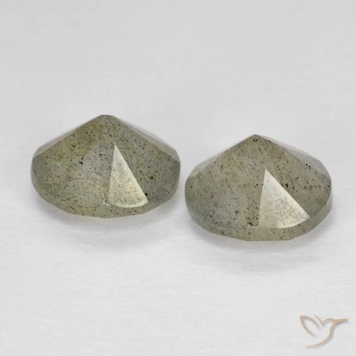 Gemme di Labradorite Multicolore naturale da 2.15 ct, Ovale, Traslucido