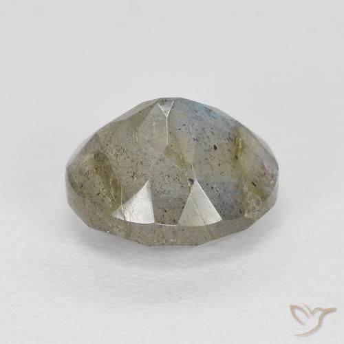 Labradorite Multicolore naturale da 1.32 ct, Ovale, Traslucido