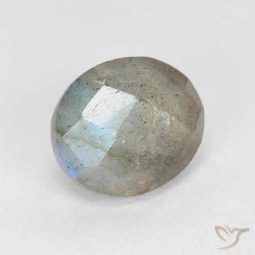 Labradorite Multicolore naturale da 1.33 ct, Ovale, Traslucido
