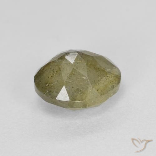 Labradorite Multicolore naturale da 1.25 ct, Ovale, Traslucido
