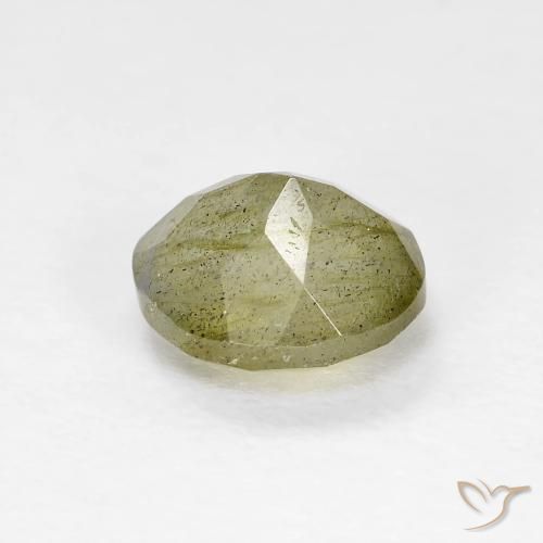 Labradorite Multicolore naturale da 1.19 ct, Ovale, Traslucido