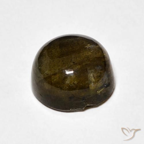 Labradorite Multicolore naturale da 3.59 ct, Rotondo, Traslucido