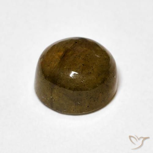 Labradorite Multicolore naturale da 1.76 ct, Rotondo, Traslucido
