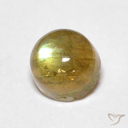 Labradorite Multicolore naturale da 0.79 ct, Rotondo, Traslucido