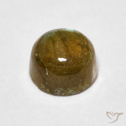 Labradorite Multicolore naturale da 0.79 ct, Rotondo, Traslucido