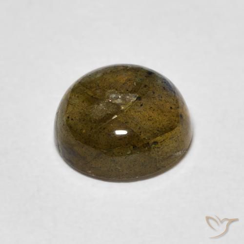 Labradorite Multicolore naturale da 2.01 ct, Rotondo, Traslucido