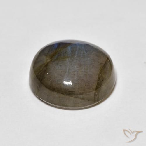 Labradorite Multicolore naturale da 14.37 ct, Rotondo, Traslucido