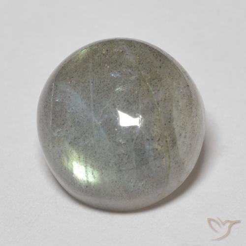 Labradorite Multicolore naturale da 5.57 ct, Rotondo, Traslucido