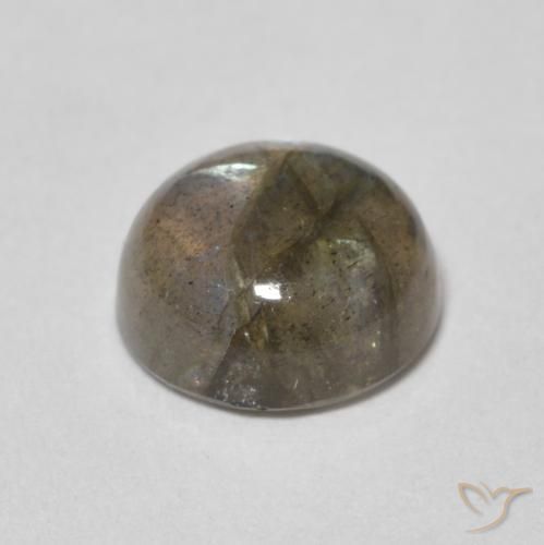 Labradorite Multicolore naturale da 2.09 ct, Rotondo, Traslucido