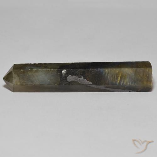 Labradorite Multicolore naturale da 38.92 ct, Taglio a fantasia, Opaco