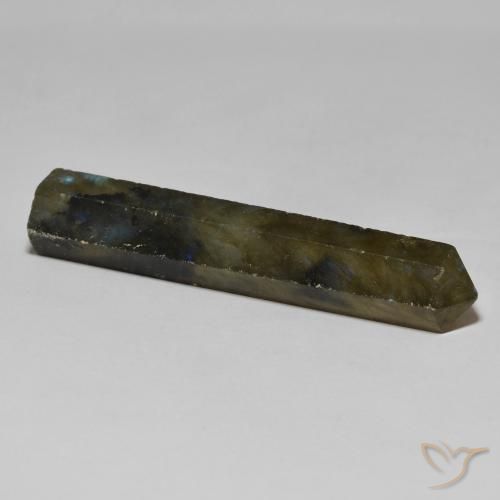 Labradorite Multicolore naturale da 33.69 ct, Taglio a fantasia, Opaco