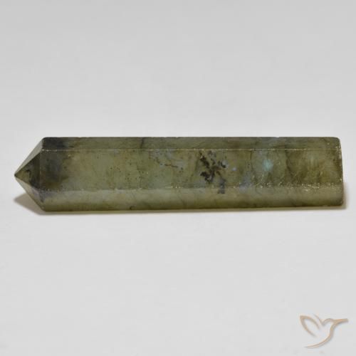 43.92ct Naturale Multicolore Labradorite, Taglio a fantasia, Opaco