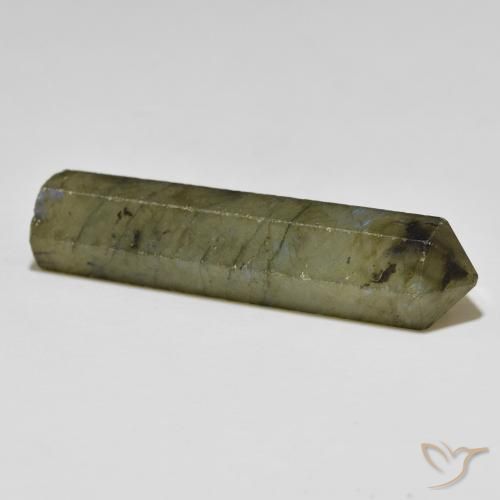 Labradorite Multicolore naturale da 43.92 ct, Taglio a fantasia, Opaco