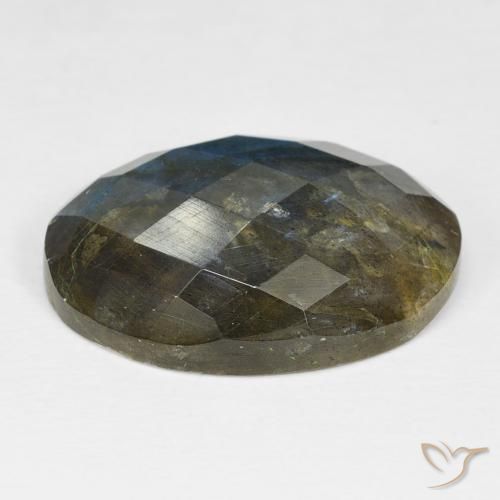 Labradorite Multicolore naturale da 17.59 ct, Ovale, Opaco