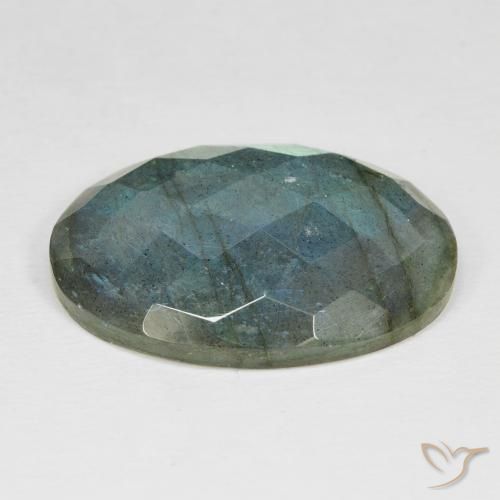 Labradorite Multicolore naturale da 20.14 ct, Ovale, Opaco