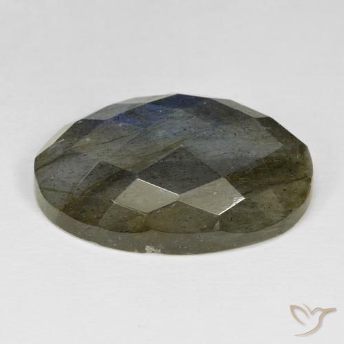 Labradorite Multicolore naturale da 26.35 ct, Ovale, Opaco