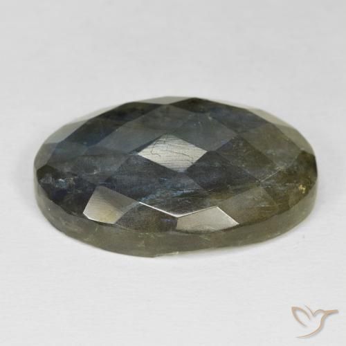 Labradorite Multicolore naturale da 24.18 ct, Ovale, Opaco