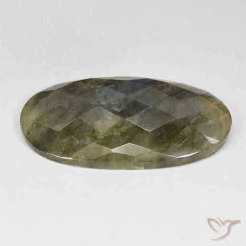 Labradorite Multicolore naturale da 30.99 ct, Ovale, Opaco