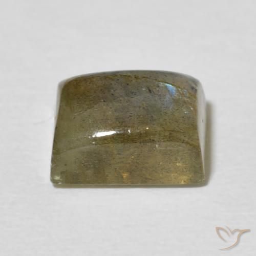 Labradorite Multicolore naturale da 3.25 ct, Taglio a baguette, Traslucido