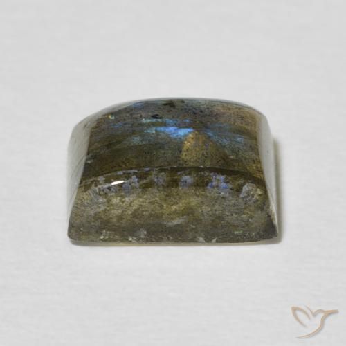Labradorite Multicolore naturale da 2.77 ct, Taglio a baguette, Traslucido